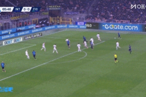 门神来了也没用！恰20禁区外突施冷箭远射弹地破僵，国米1-0领先